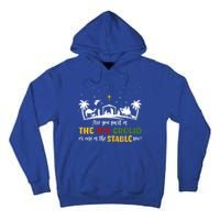 Are You Part Of Inn Crowd Or Stable Few Christmas Nativity Gift Tall Hoodie