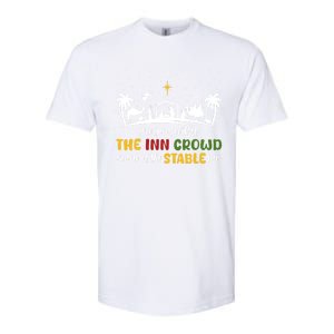 Are You Part Of Inn Crowd Or Stable Few Christmas Nativity Gift Softstyle CVC T-Shirt