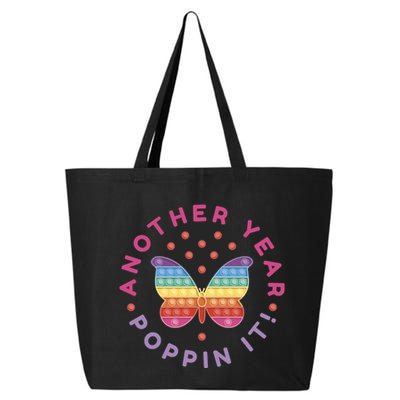 Another Year Poppin It Butterfly Push Pop 25L Jumbo Tote