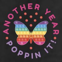 Another Year Poppin It Butterfly Push Pop 25L Jumbo Tote