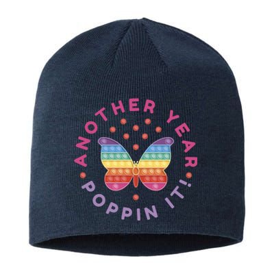 Another Year Poppin It Butterfly Push Pop Sustainable Beanie