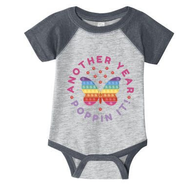 Another Year Poppin It Butterfly Push Pop Infant Baby Jersey Bodysuit