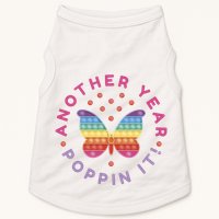 Another Year Poppin It Butterfly Push Pop Doggie Tank