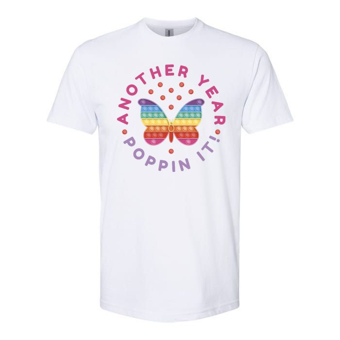 Another Year Poppin It Butterfly Push Pop Softstyle CVC T-Shirt