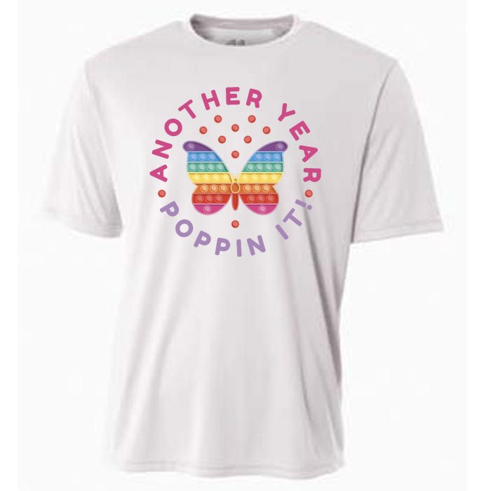 Another Year Poppin It Butterfly Push Pop Cooling Performance Crew T-Shirt