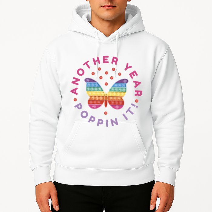 Another Year Poppin It Butterfly Push Pop Hoodie