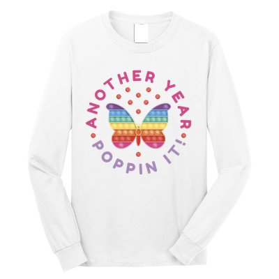 Another Year Poppin It Butterfly Push Pop Long Sleeve Shirt
