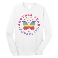 Another Year Poppin It Butterfly Push Pop Long Sleeve Shirt