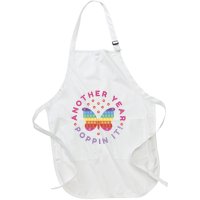 Another Year Poppin It Butterfly Push Pop Full-Length Apron With Pockets