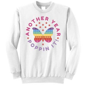 Another Year Poppin It Butterfly Push Pop Sweatshirt