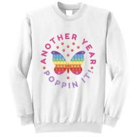 Another Year Poppin It Butterfly Push Pop Sweatshirt
