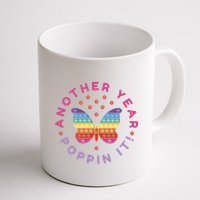 Another Year Poppin It Butterfly Push Pop Mug