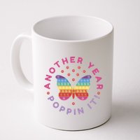 Another Year Poppin It Butterfly Push Pop Mug