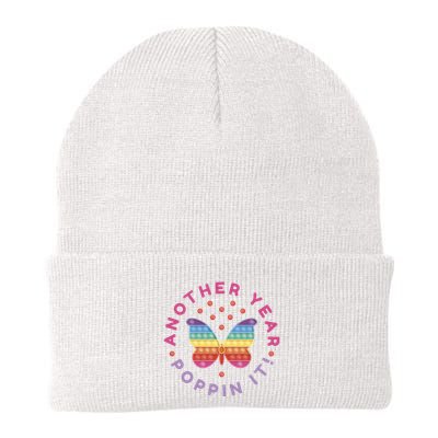Another Year Poppin It Butterfly Push Pop Beanie