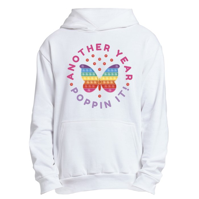 Another Year Poppin It Butterfly Push Pop Urban Pullover Hoodie