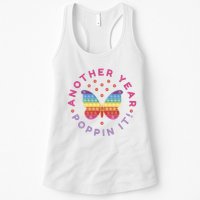 Another Year Poppin It Butterfly Push Pop Womens Tank Top