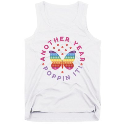 Another Year Poppin It Butterfly Push Pop Tank Top