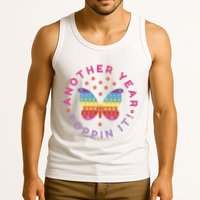 Another Year Poppin It Butterfly Push Pop Tank Top