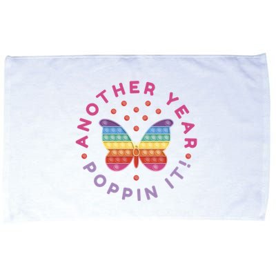 Another Year Poppin It Butterfly Push Pop Microfiber Hand Towel