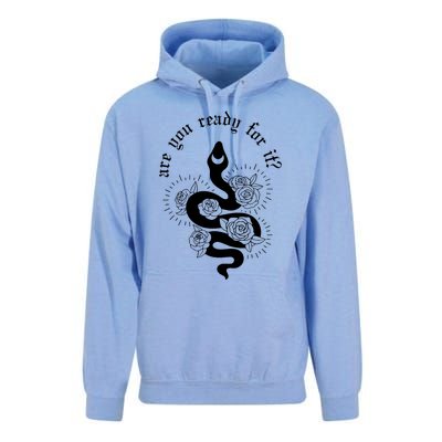 Are You Ready For It Rep Expression Snake Unisex Surf Hoodie