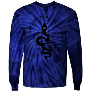 Are You Ready For It Rep Expression Snake Tie-Dye Long Sleeve Shirt