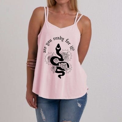 Are You Ready For It Rep Expression Snake Women's Strappy Tank