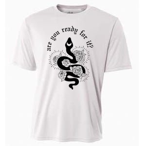 Are You Ready For It Rep Expression Snake Cooling Performance Crew T-Shirt