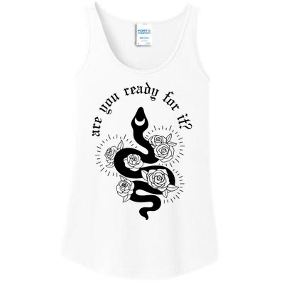 Are You Ready For It Rep Expression Snake Ladies Essential Tank