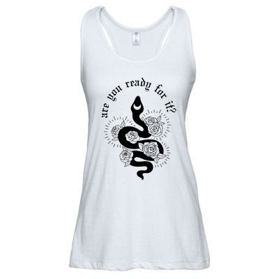 Are You Ready For It Rep Expression Snake Ladies Essential Flowy Tank