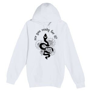 Are You Ready For It Rep Expression Snake Premium Pullover Hoodie