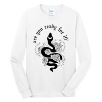 Are You Ready For It Rep Expression Snake Tall Long Sleeve T-Shirt