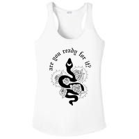 Are You Ready For It Rep Expression Snake Ladies PosiCharge Competitor Racerback Tank