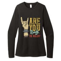 Are You Ready To Rock Womens CVC Long Sleeve Shirt