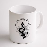 Are You Ready For It Rep Expression Snake Coffee Mug