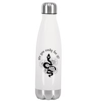 Are You Ready For It Rep Expression Snake Stainless Steel Insulated Water Bottle