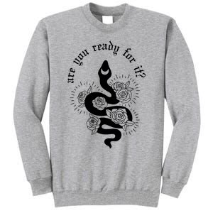 Are You Ready For It Rep Expression Snake Tall Sweatshirt