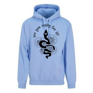 Are You Ready For It Rep Expression Snake Unisex Surf Hoodie