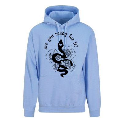 Are You Ready For It Rep Expression Snake Unisex Surf Hoodie