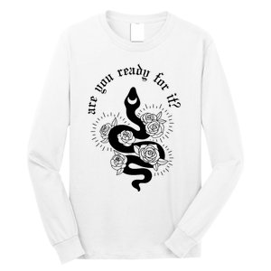 Are You Ready For It Rep Expression Snake Long Sleeve Shirt