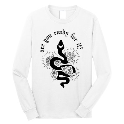 Are You Ready For It Rep Expression Snake Long Sleeve Shirt