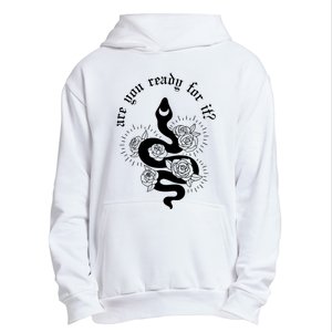 Are You Ready For It Rep Expression Snake Urban Pullover Hoodie