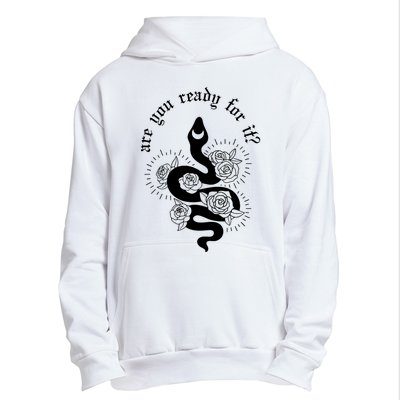 Are You Ready For It Rep Expression Snake Urban Pullover Hoodie