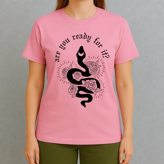Are You Ready For It Rep Expression Snake T-Shirt