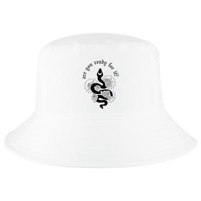 Are You Ready For It Rep Expression Snake Cool Comfort Performance Bucket Hat