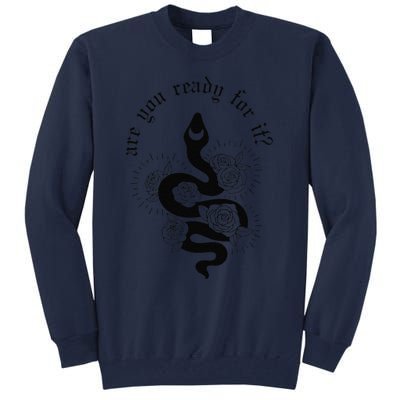 Are You Ready For It Rep Expression Snake Tall Sweatshirt