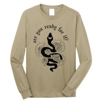 Are You Ready For It Rep Expression Snake Long Sleeve Shirt