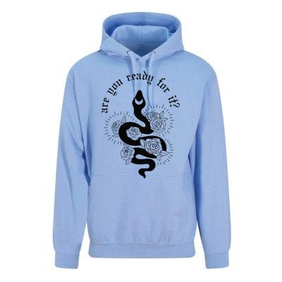 Are You Ready For It Rep Expression Snake Unisex Surf Hoodie