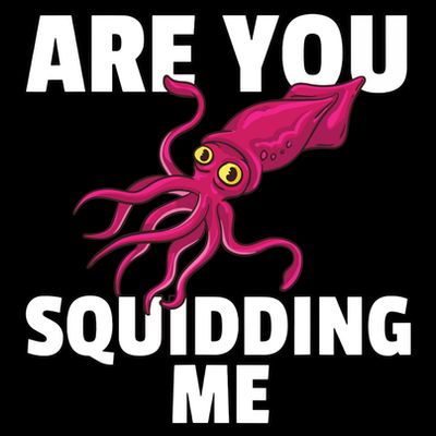 Are You Squidding Me Gift Squid Octopus Marine Biology T-Shirt