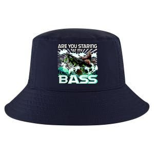 Are You Staring At My Bass Funny Fishing Cool Comfort Performance Bucket Hat