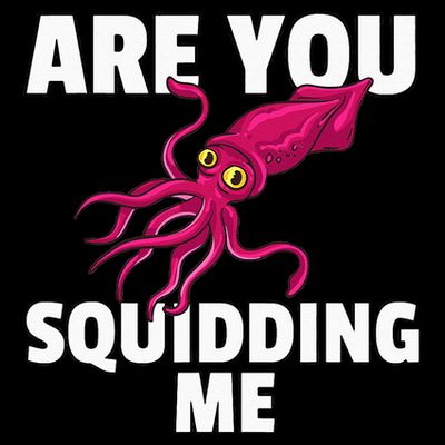 Are You Squidding Me Gift Squid Octopus Marine Biology T-Shirt